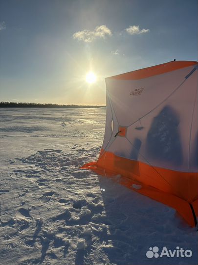 Палатка для зимней рыбалки бу