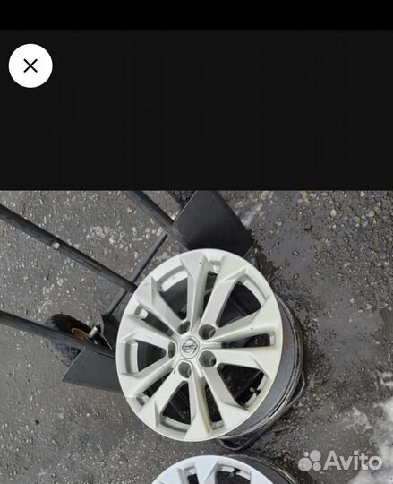 Диск ниссан икстрейл р17 бу