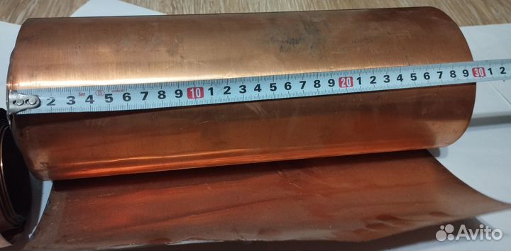 Фольга медная СССР 0,3 мм