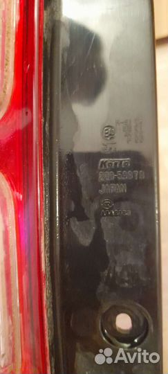 Фонарь задний suzuki grand vitara левый