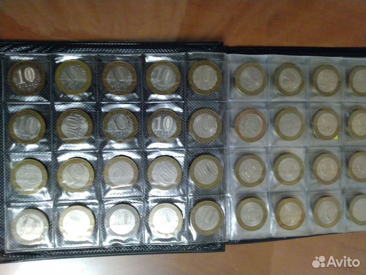 Биметаллические монеты 10 России Биметал