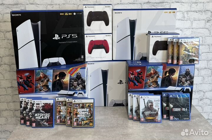 Sony PS5 slim 1tb в наличии
