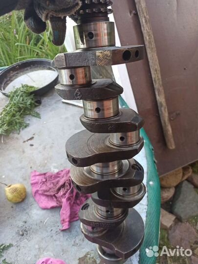 Коленвал Азлк москвич 2141