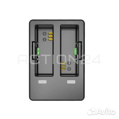 Зарядное устройство на 2 аккумулятора для sjcam SJ