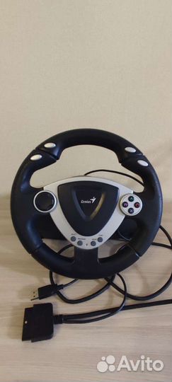 Игровой руль и педали genius TwinWell