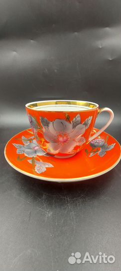 Чайная пара мальва Барановка