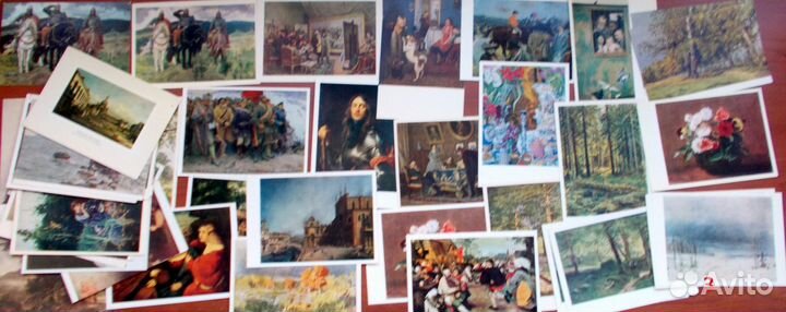 Открытки СССР и РФ подборки одним лотом С1Р