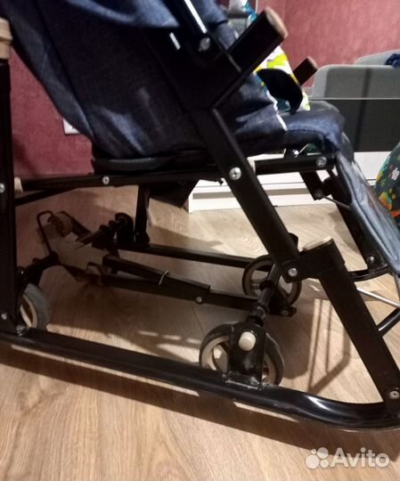 Коляска санки