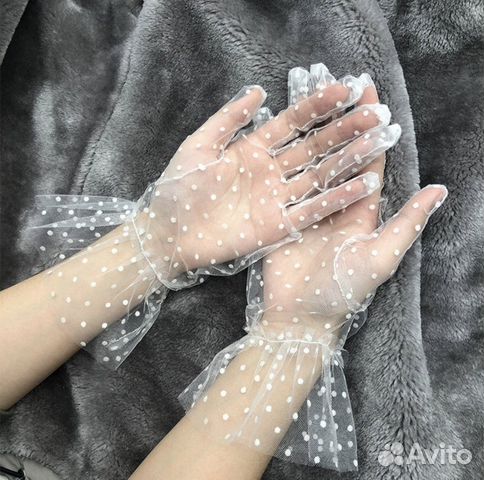 Перчатки кружевные