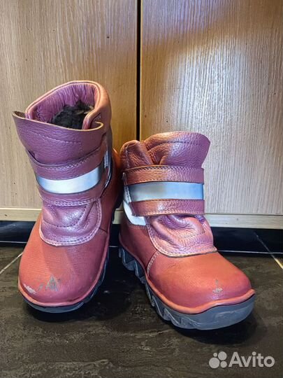 Ботинки зимние для девочки 22р