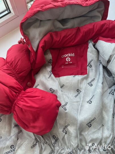 Пуховик (пальто) для девочки Crockid новый