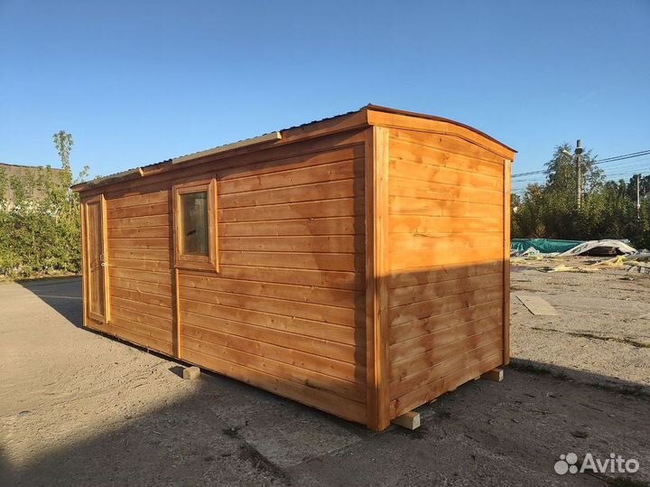 Вагончик с надежной крышей