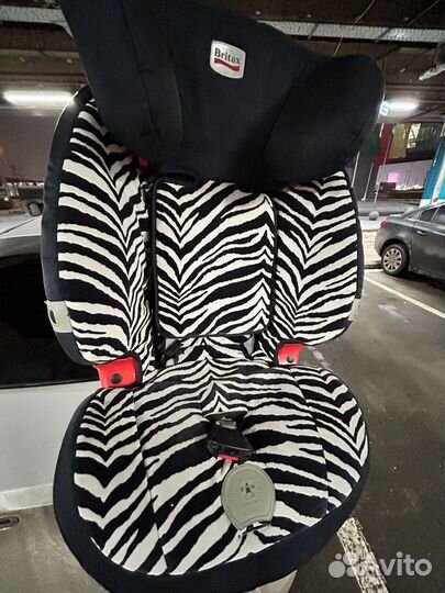 Автокресло britax romer 15-36 кг zebra
