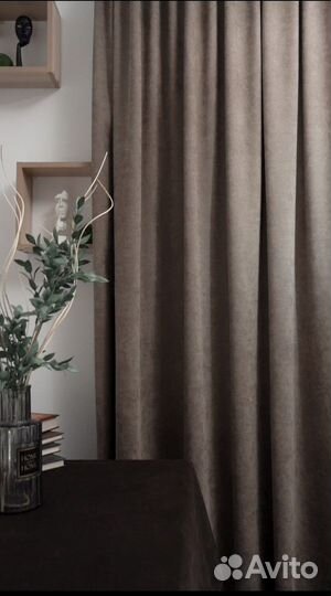 Штора-портьера Канвас -150*260,200*260