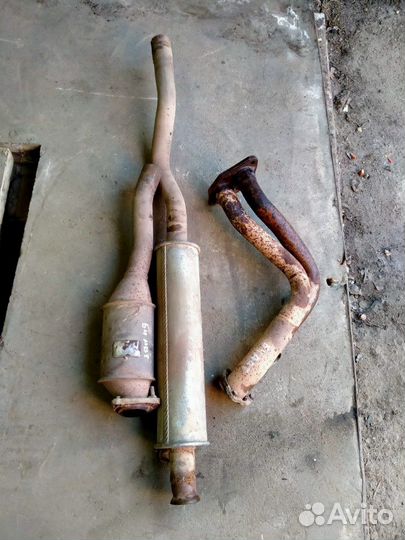 Глушитель резонатор ауди 100с4 а6с4