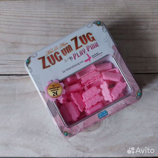 Дополнительные вагончики Ticket to Ride Play Pink