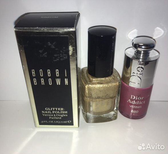 Лаки dior,estee lauder,bobby brown,revlon,opi