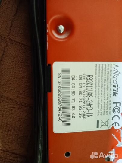 Продам Wifi роутер mikrotik в хорошем состоянии