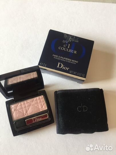 Тени dior