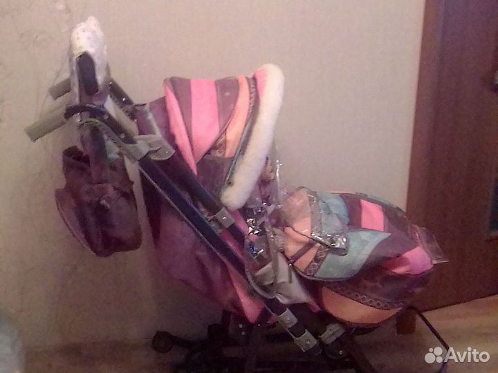 Детские санки коляска бу