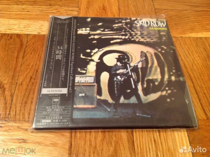 Skid Row – 34 Hours CD mini LP, Япония OBI ifpi