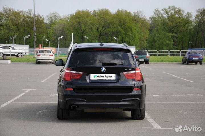 BMW X3 2.0 AT, 2016, 140 000 км