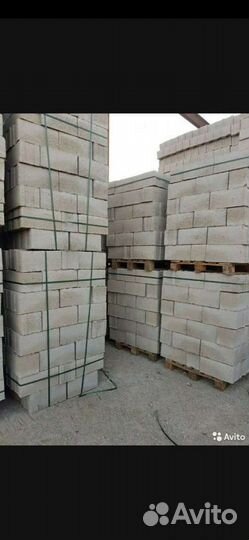 Пеплоблоки из Нальчика в упаковках