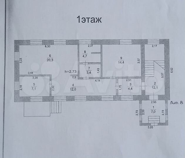Здание, 184 м²