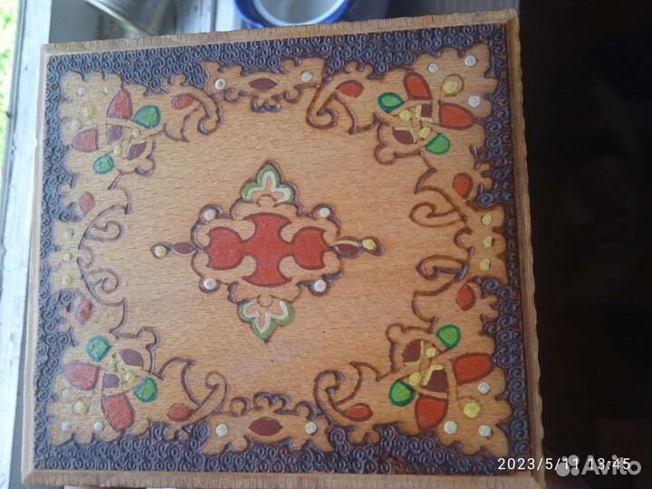 Шкатулка, подсигарник, СССР