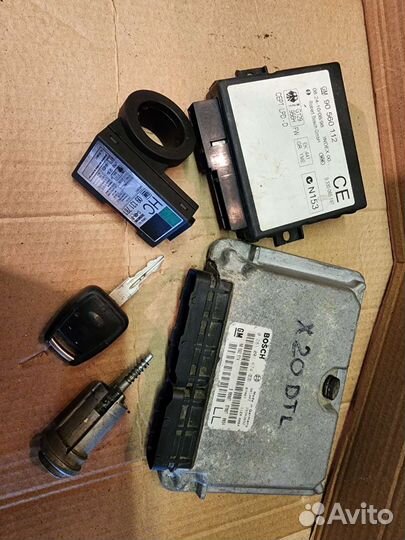 Эбу X20DTL на Опель Астра G