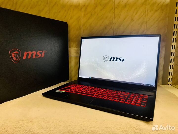 Игровой ноутбук Msi 17.3 144Hz/RTX