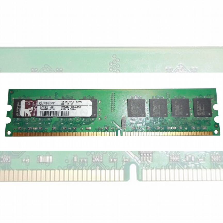 [KPN424-ELG] Оперативная Память Kingston Ddr2 1gb Kpn424-Elg