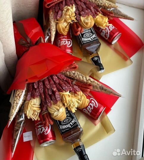 Мужские букеты и композиции