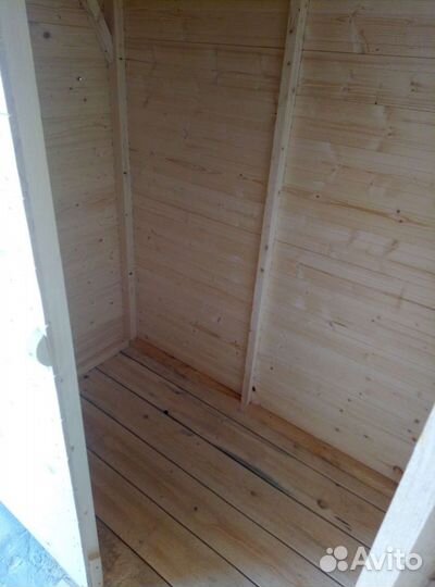 Туалет,Душ из дерева