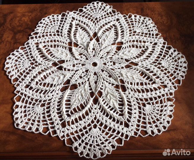 Вязаные салфетки