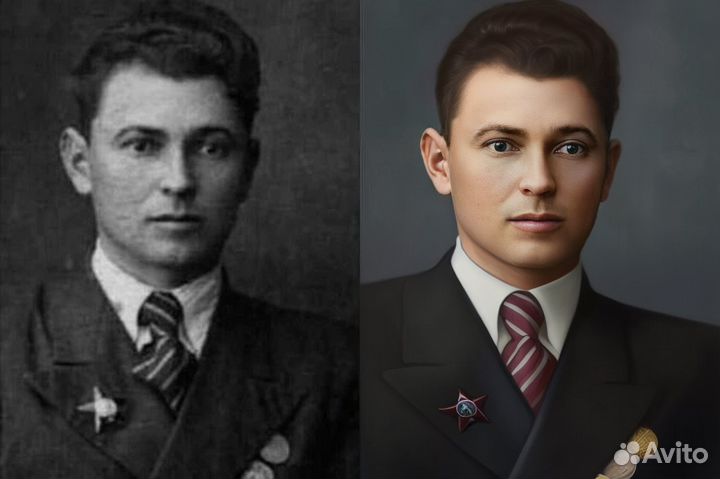 Портрет на холсте. Портрет по фото