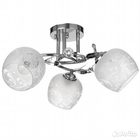 Люстра 2779/3 E27 40Вт хром 50х50х24 см