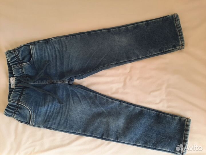 Джинсы утеплённые