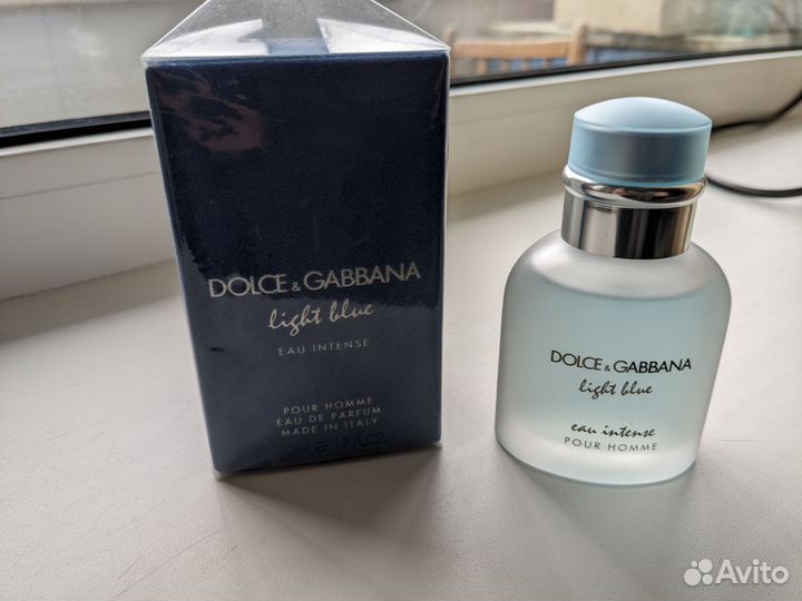 Dolce gabbana light blue eau intense pour homme