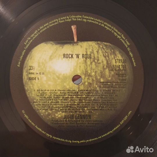 John Lennon - Rock N Roll 2015 винил