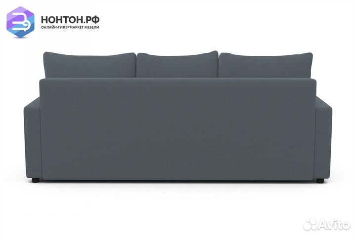 Диван еврокнижка Фаби серый