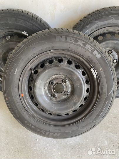 Колеса летние r15 4x100