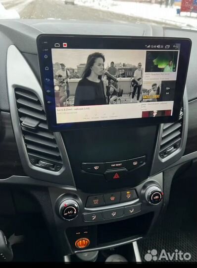 Магнитола Ssangyong Actyon android