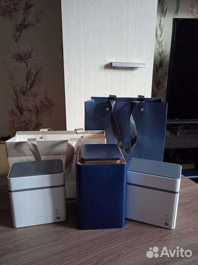 Жестяные банки для чая