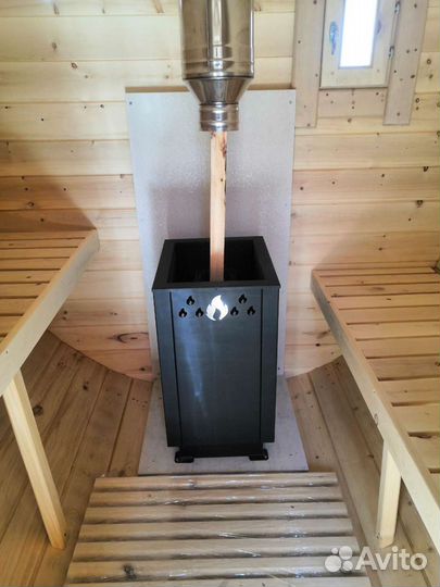 Баня бочка 3м