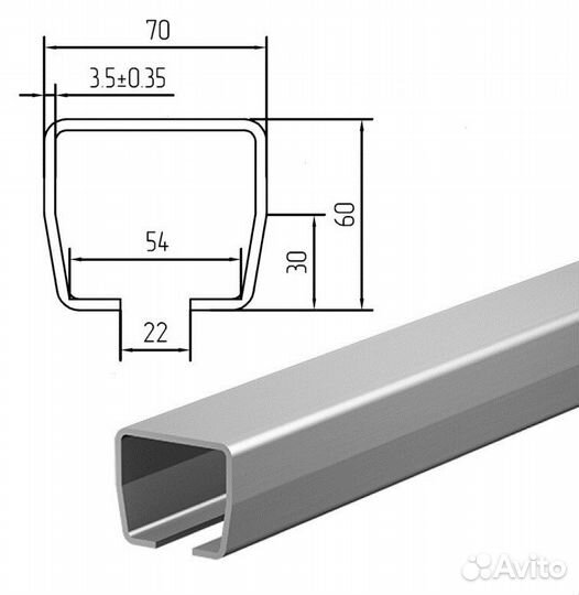 Откатные ворота 4х2 Т-профиль+автоматика Home Gate