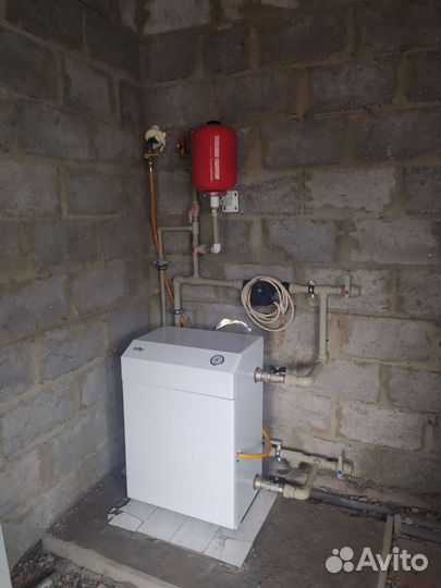 Монтаж отопления, водоснабжения. Теплый пол