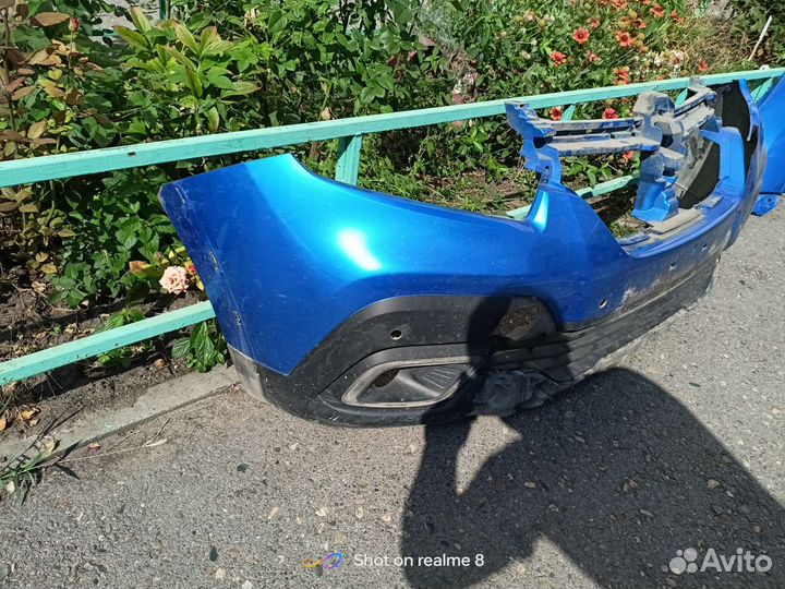 Бампер передний renault logan 2 stepway