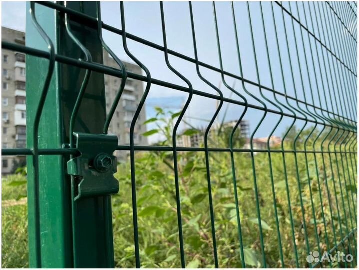Забор сетка 3D