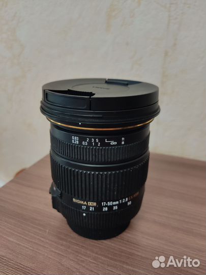 Объектив sigma 17 50 2.8 nikon
